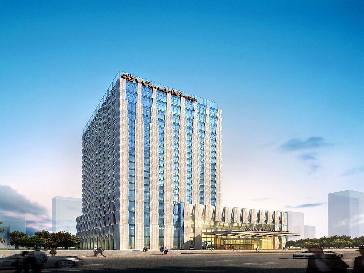 Wanda Vista Hohhot Hotel Bagian luar foto