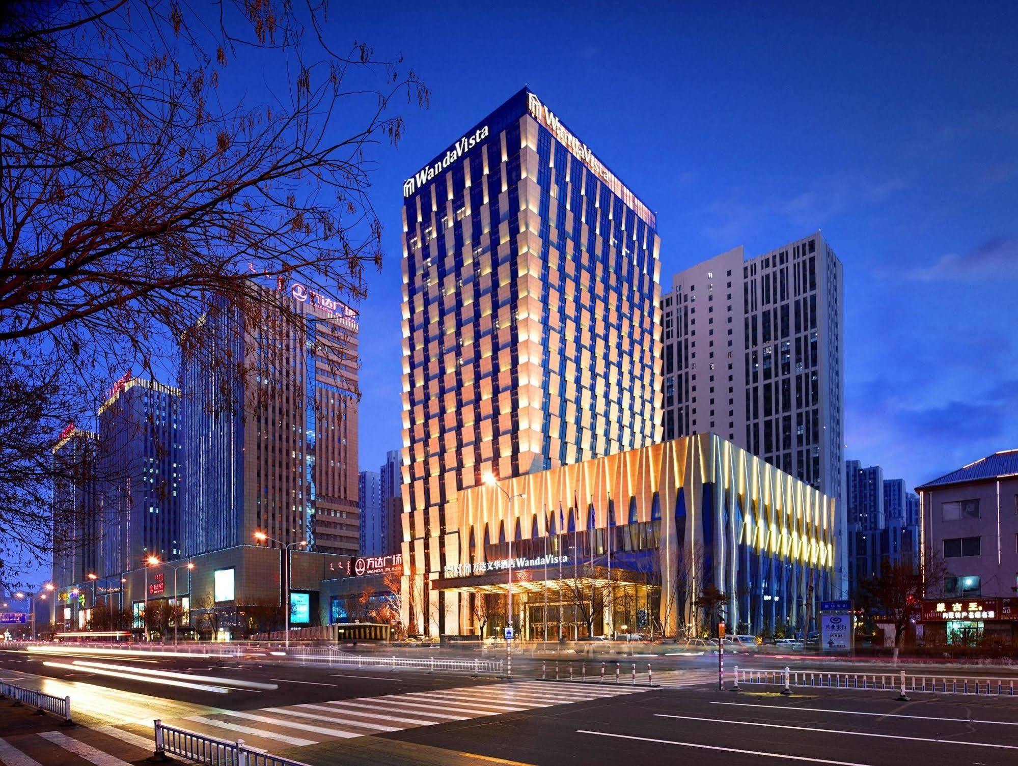 Wanda Vista Hohhot Hotel Bagian luar foto